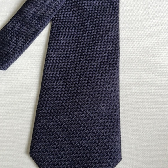 Paul Fredrick blue tie - Picture 5 of 5